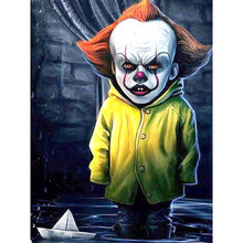 Load image into Gallery viewer, Halloween Clown 30x40cm(canvas) full round drill diamond painting
