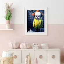 Load image into Gallery viewer, Halloween Clown 30x40cm(canvas) full round drill diamond painting

