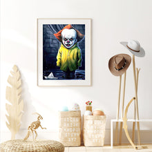 Load image into Gallery viewer, Halloween Clown 30x40cm(canvas) full round drill diamond painting
