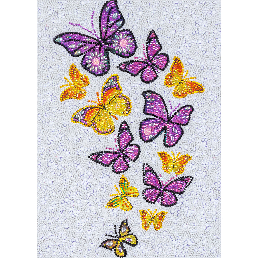Butterfly 30x40cm(canvas) full crystal drill diamond painting