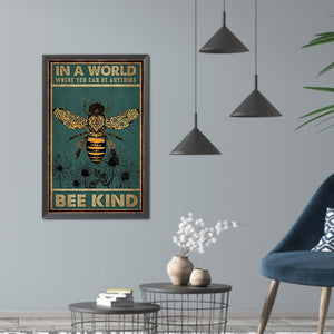 Bee English 30x45cm(canvas) full round drill diamond painting