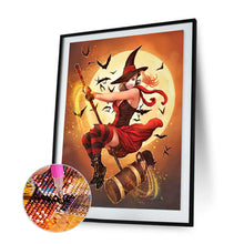 Load image into Gallery viewer, Witch 30x40cm(canvas) full round drill diamond painting
