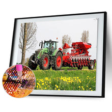 Load image into Gallery viewer, Excavator 40x30cm(canvas) full round drill diamond painting
