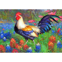 Load image into Gallery viewer, Big Cock 40x30cm(canvas) full round drill diamond painting

