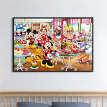 Load image into Gallery viewer, Mickey Mouse 60x40cm(canvas) full round drill diamond painting
