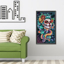 Load image into Gallery viewer, Skeleton Lady 40x70cm(canvas) full round drill diamond painting
