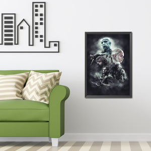 Game Of Thrones 35x50cm(canvas) full round drill diamond painting