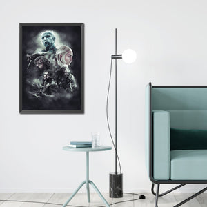 Game Of Thrones 35x50cm(canvas) full round drill diamond painting