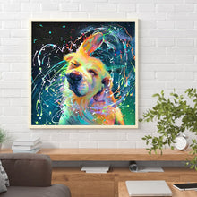 Load image into Gallery viewer, Puppy 30x30cm(canvas) full square drill diamond painting
