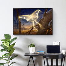 Load image into Gallery viewer, Luminous Butterfly 40x30cm(canvas) full round drill diamond painting
