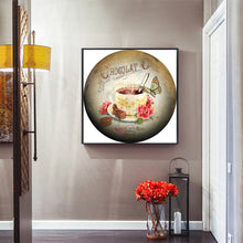 Load image into Gallery viewer, Retro Coffee 40x40cm(canvas) full round drill diamond painting
