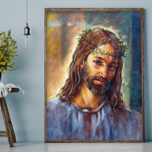 Load image into Gallery viewer, Jesus 30x40cm(canvas) full round drill diamond painting
