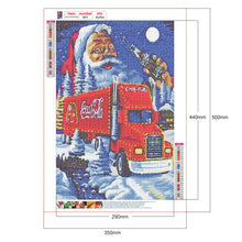 Load image into Gallery viewer, Santa Claus 35x50cm(canvas) full round drill diamond painting
