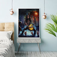 Load image into Gallery viewer, Skeleton Ghost Guitarist 30x40cm(canvas) full round drill diamond painting
