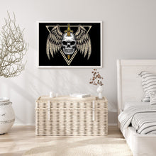Load image into Gallery viewer, Winged Skull 40x30cm(canvas) full round drill diamond painting
