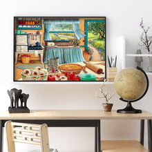Load image into Gallery viewer, Kitchen 55x40cm(canvas) full round drill diamond painting
