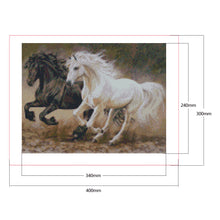 Load image into Gallery viewer, Running Horse 40x30cm(canvas) full square drill diamond painting
