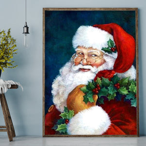 Santa Claus 40x50cm(canvas) full round drill diamond painting
