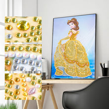 Load image into Gallery viewer, Princess 30x40cm(canvas) partial special shaped drill diamond painting
