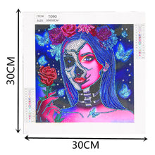 Load image into Gallery viewer, Halloween 30x30cm(canvas) partial special shaped drill diamond painting
