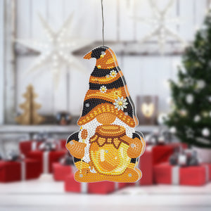 LED Night Hanging Light Goblin Diamond Painting Lamp Christmas Ornaments