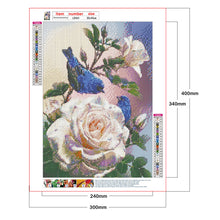 Load image into Gallery viewer, Flowers &amp; Birds 30x40cm(canvas) full round drill diamond painting
