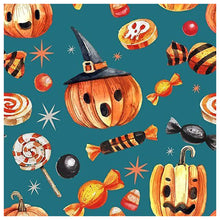 Load image into Gallery viewer, Halloween Pumpkin Candy 30x30cm(canvas) full round drill diamond painting
