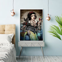 Load image into Gallery viewer, Snow White Wanted 30x40cm(canvas) full round drill diamond painting
