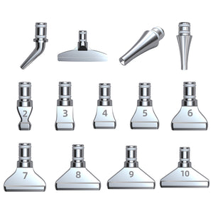 Rhinestones Head Diamond Painting Point Drill Pen Tips DIY Arts Decor Craft(Silver)