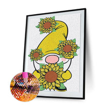 Load image into Gallery viewer, Sunflower &amp; Goblin 30x40cm(canvas) full crystal drill diamond painting
