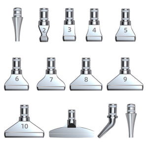 Rhinestones Head Diamond Painting Point Drill Pen Tips DIY Arts Decor Craft(Silver)