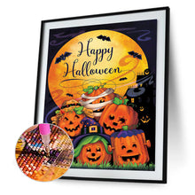 Load image into Gallery viewer, Halloween Pumpkin Head 30x40cm(canvas) full round drill diamond painting
