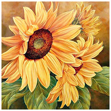 Load image into Gallery viewer, Sunflower 30x30cm(canvas) full square drill diamond painting
