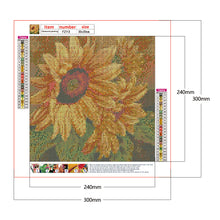 Load image into Gallery viewer, Sunflower 30x30cm(canvas) full square drill diamond painting
