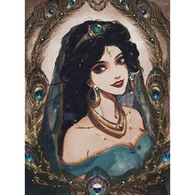 Load image into Gallery viewer, Princess 30x40cm(canvas) full round drill diamond painting
