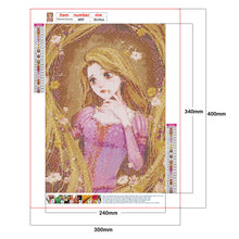 Load image into Gallery viewer, Princess 30x40cm(canvas) full round drill diamond painting
