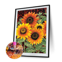 Load image into Gallery viewer, Sunflower 40x50cm(canvas) full square drill diamond painting
