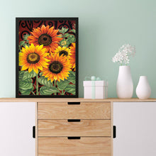 Load image into Gallery viewer, Sunflower 40x50cm(canvas) full square drill diamond painting
