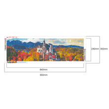 Load image into Gallery viewer, Neuschwanstein Castle 90x30cm(canvas) full round drill diamond painting
