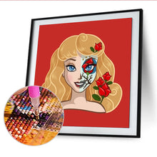 Load image into Gallery viewer, Disney Princess 30x30cm(canvas) full round drill diamond painting
