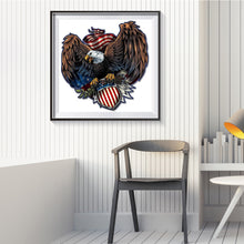 Load image into Gallery viewer, Eagle 40x40cm(canvas) full round drill diamond painting
