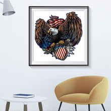 Load image into Gallery viewer, Eagle 40x40cm(canvas) full round drill diamond painting
