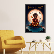 Load image into Gallery viewer, Pumpkin Imp 50x70cm(canvas) full round drill diamond painting
