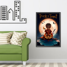 Load image into Gallery viewer, Pumpkin Imp 50x70cm(canvas) full round drill diamond painting
