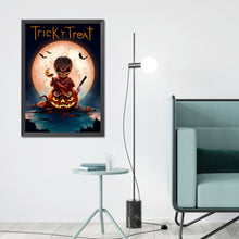 Load image into Gallery viewer, Pumpkin Imp 50x70cm(canvas) full round drill diamond painting
