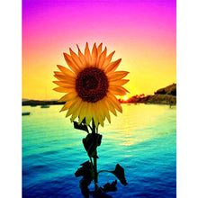 Load image into Gallery viewer, Sunflower 30x40cm(canvas) full round drill diamond painting
