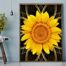 Load image into Gallery viewer, Sunflower 30x40cm(canvas) full round drill diamond painting
