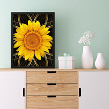 Load image into Gallery viewer, Sunflower 30x40cm(canvas) full round drill diamond painting
