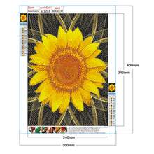 Load image into Gallery viewer, Sunflower 30x40cm(canvas) full round drill diamond painting
