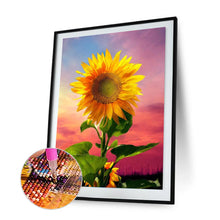 Load image into Gallery viewer, Sunflower 30x40cm(canvas) full round drill diamond painting
